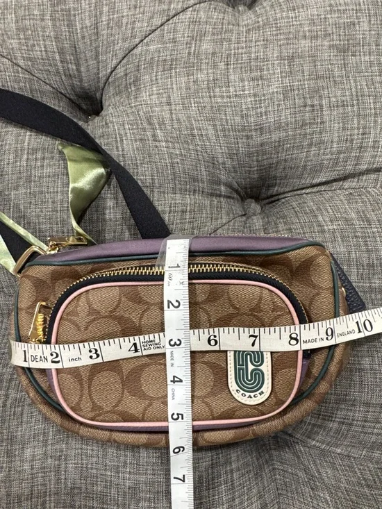 Coach Bag Court Signature Small Belt Bag - Picture 17 of 17